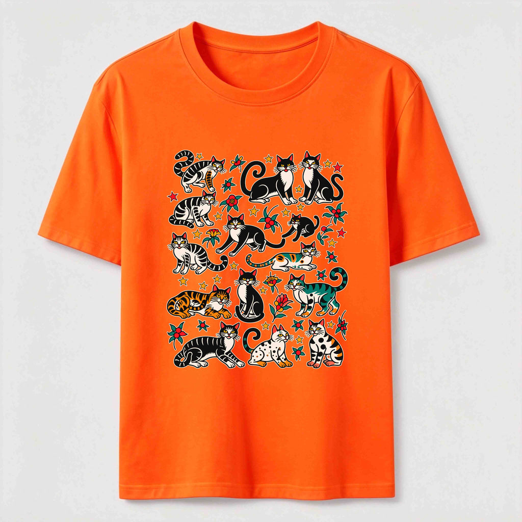 Vintage Cat Parade Classic T-Shirt