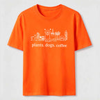 Plants Dogs Coffee Classic T-Shirt
