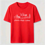 Plants Dogs Coffee Classic T-Shirt