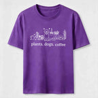 Plants Dogs Coffee Classic T-Shirt