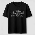Plants Dogs Coffee Classic T-Shirt