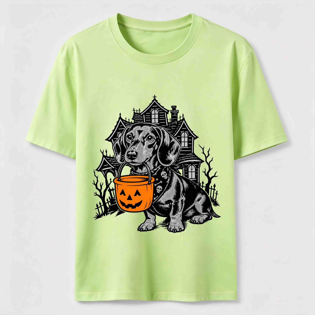 Haunted House Dachshund Classic T-Shirt