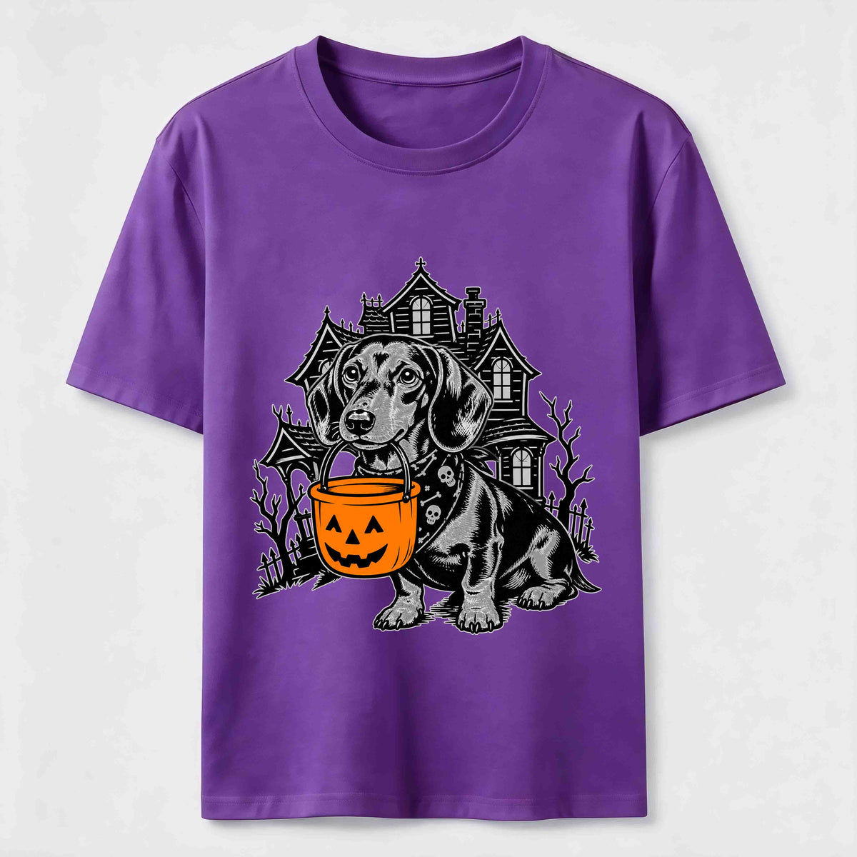 Haunted House Dachshund Classic T-Shirt