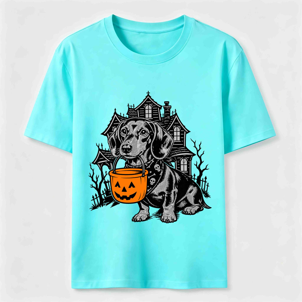 Haunted House Dachshund Classic T-Shirt