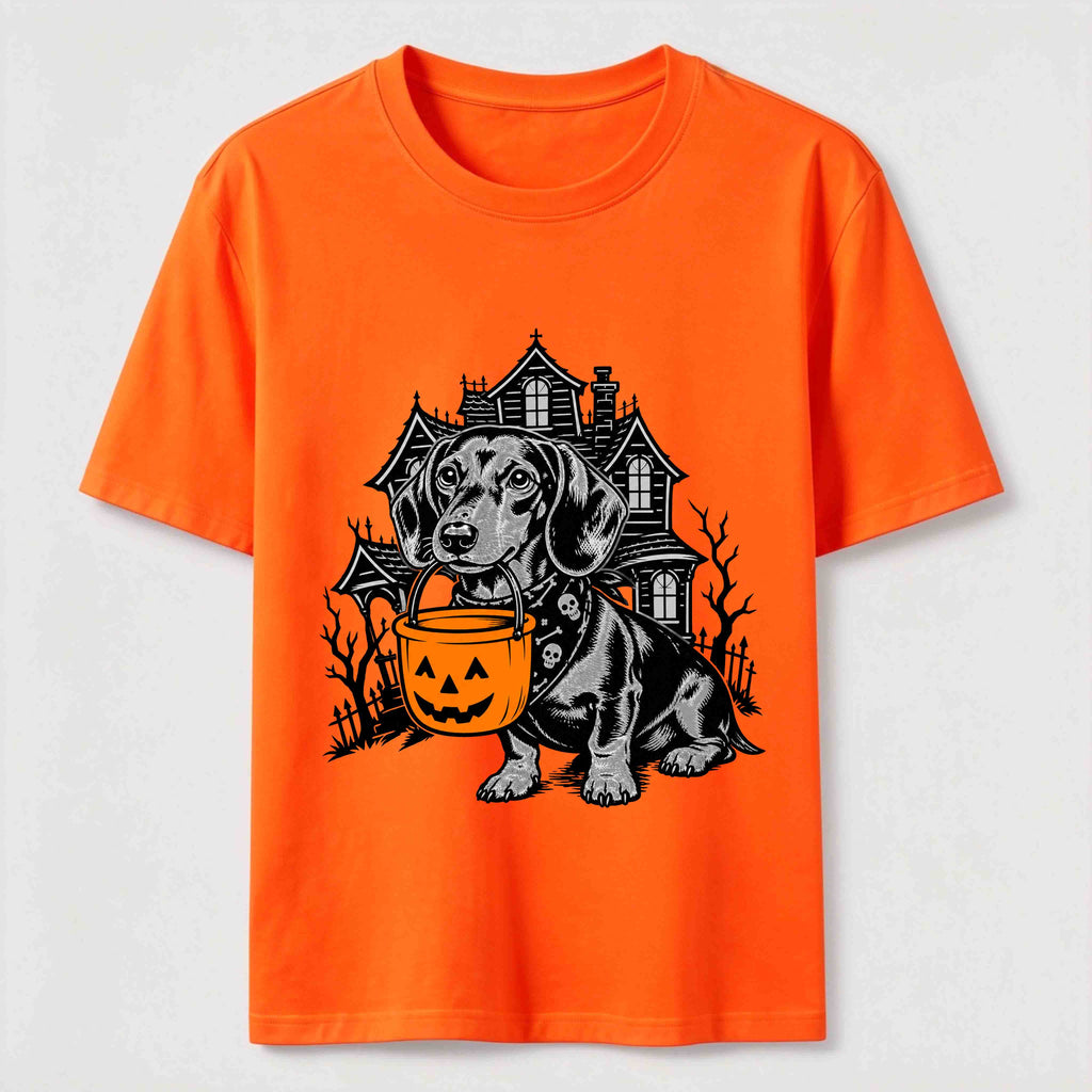 Haunted House Dachshund Classic T-Shirt