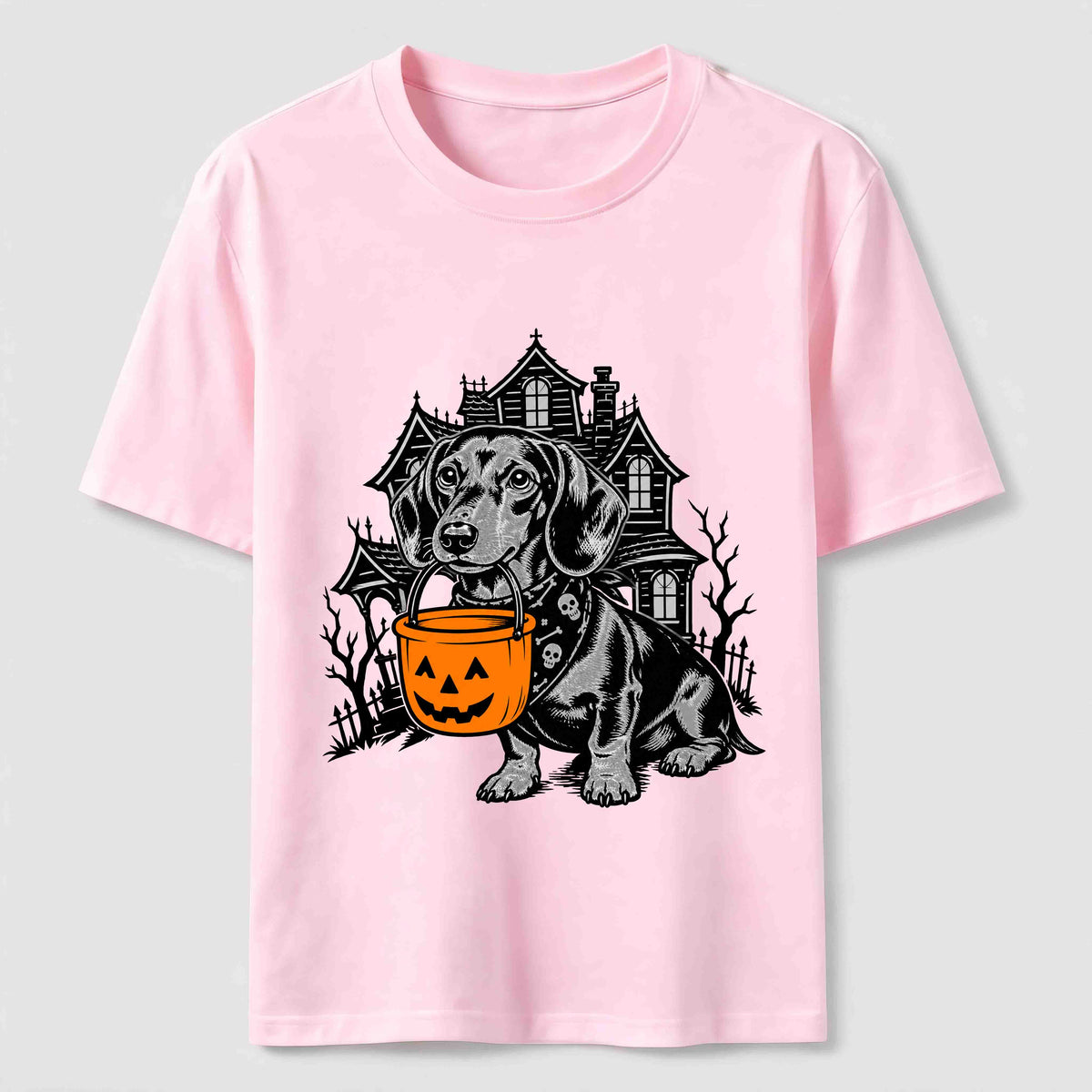 Haunted House Dachshund Classic T-Shirt