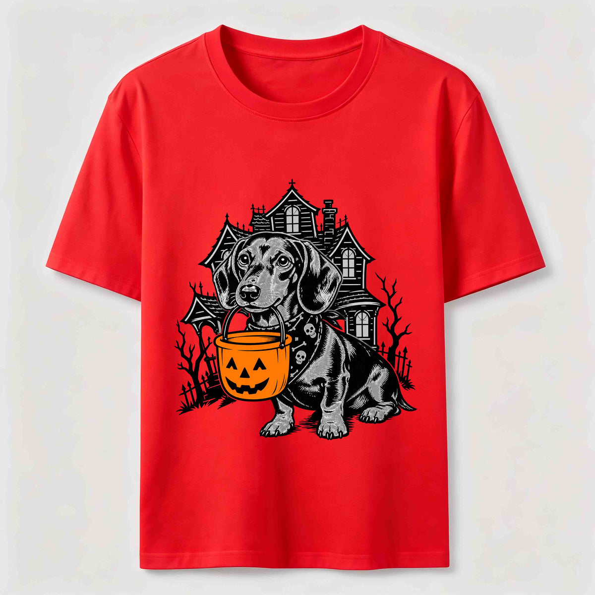 Haunted House Dachshund Classic T-Shirt