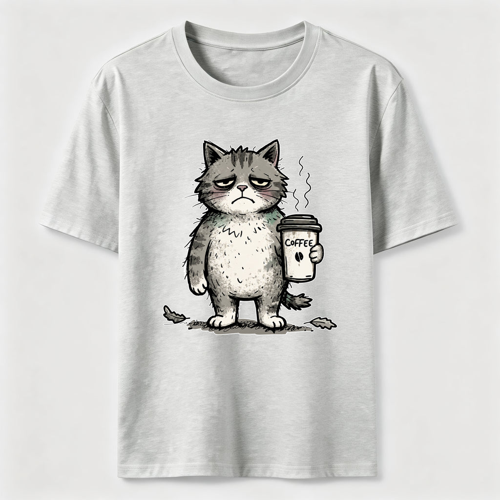 Coffee Before Everything Cat Classic T-Shirt