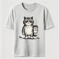 Coffee Before Everything Cat Classic T-Shirt