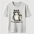Coffee Before Everything Cat Classic T-Shirt