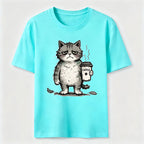 Coffee Before Everything Cat Classic T-Shirt