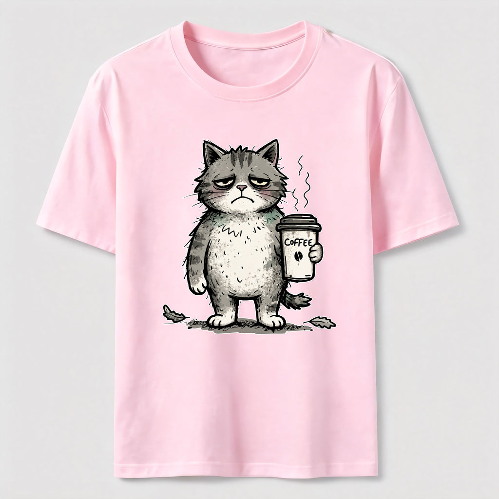 Coffee Before Everything Cat Classic T-Shirt