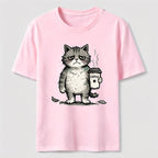 Coffee Before Everything Cat Classic T-Shirt