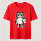 Coffee Before Everything Cat Classic T-Shirt