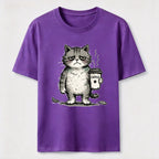 Coffee Before Everything Cat Classic T-Shirt
