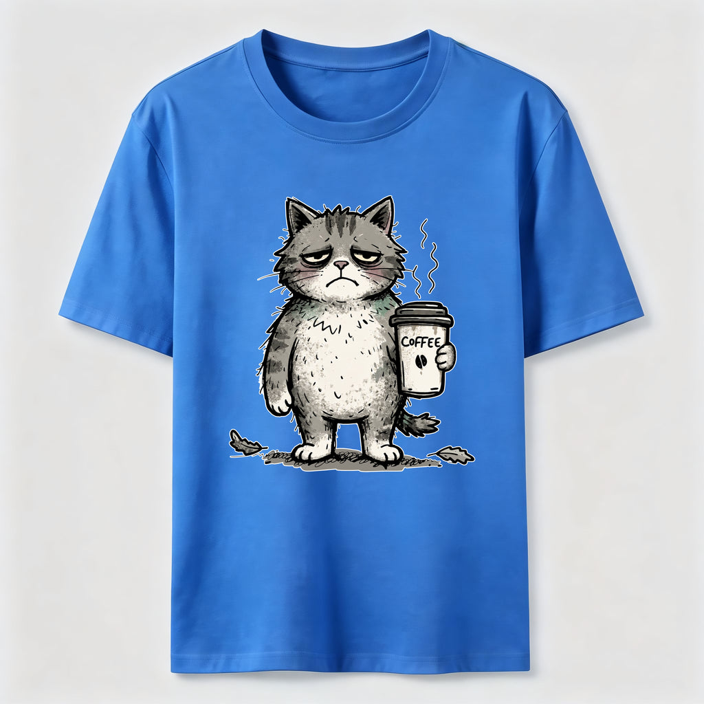 Coffee Before Everything Cat Classic T-Shirt