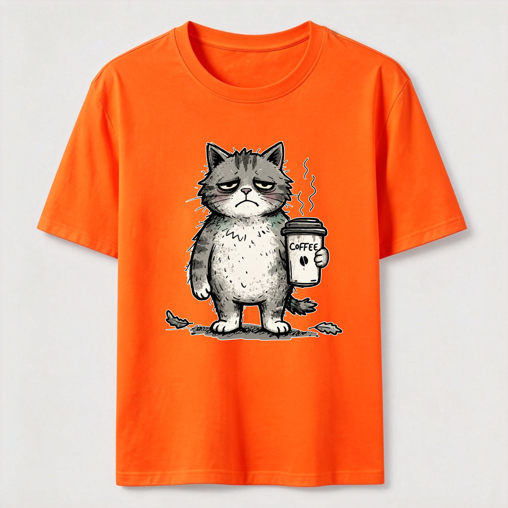 Coffee Before Everything Cat Classic T-Shirt