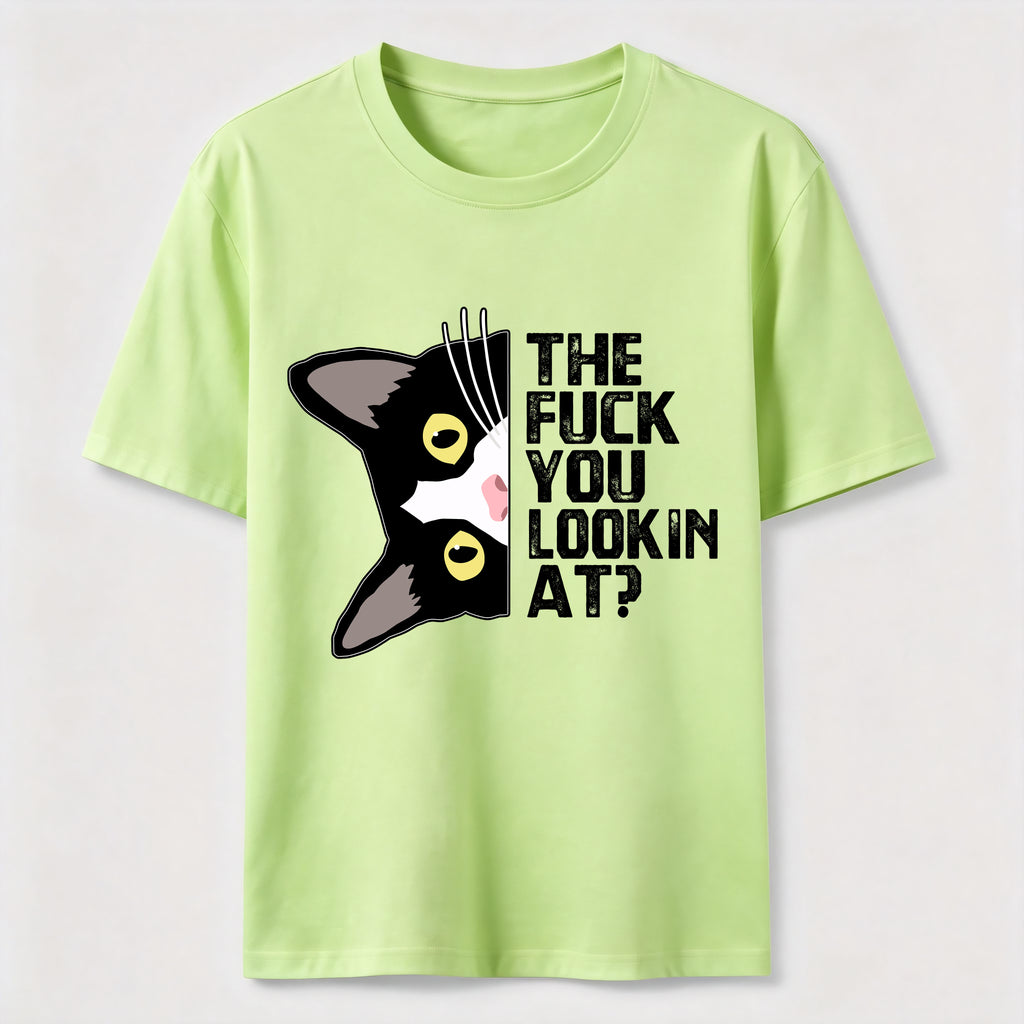 What You Looking At Cat Classic T-Shirt