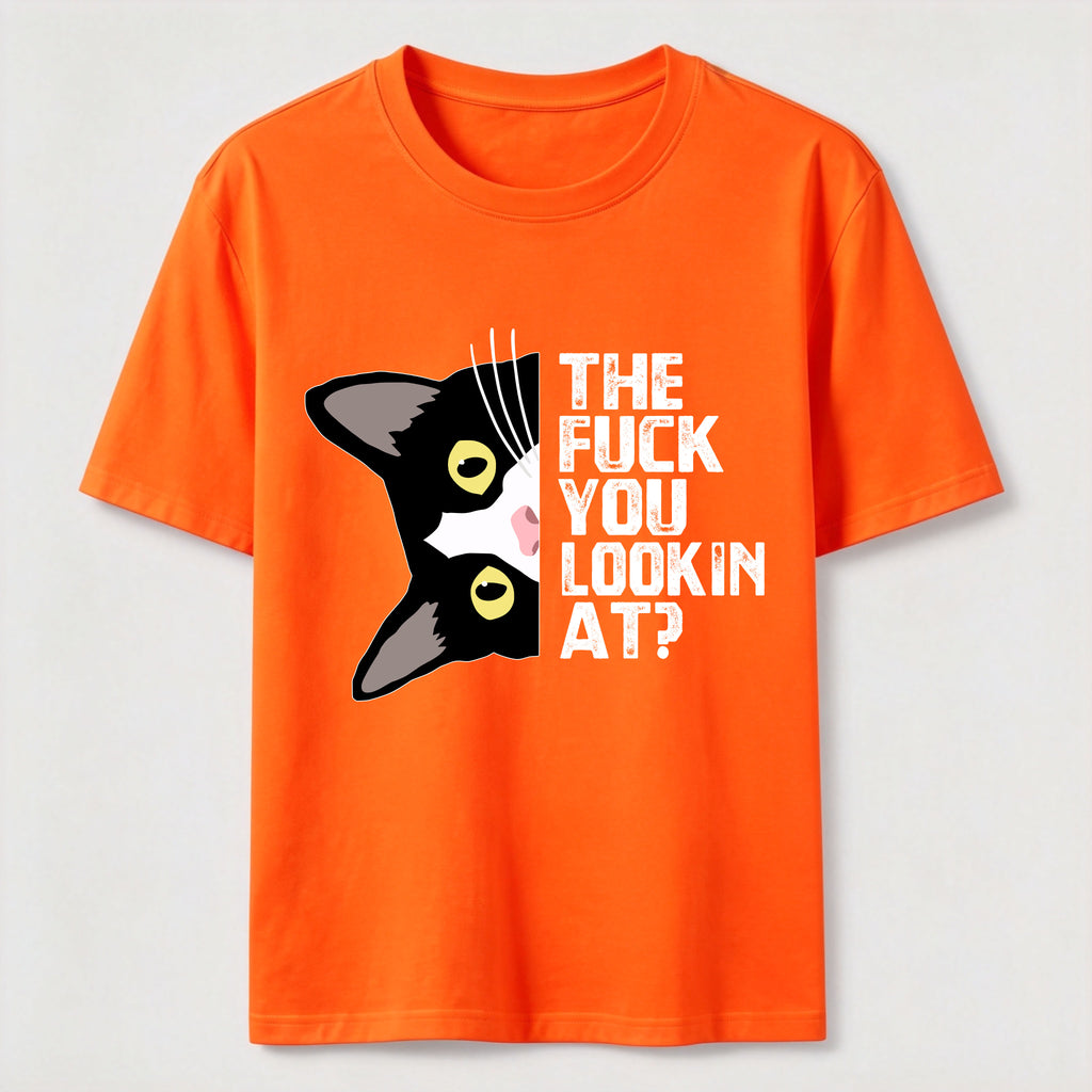 What You Looking At Cat Classic T-Shirt