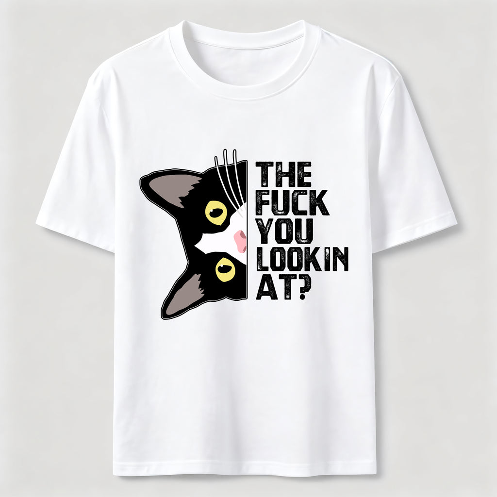 What You Looking At Cat Classic T-Shirt