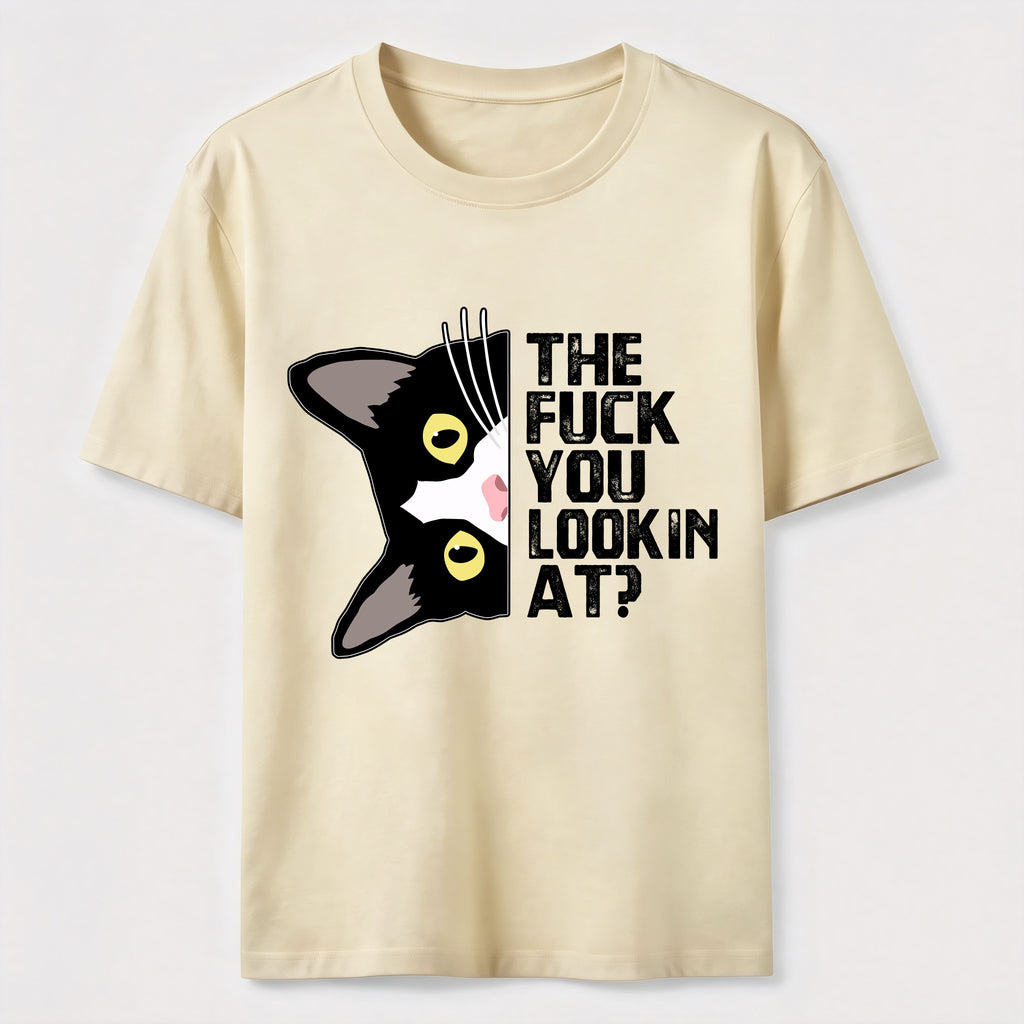 What You Looking At Cat Classic T-Shirt
