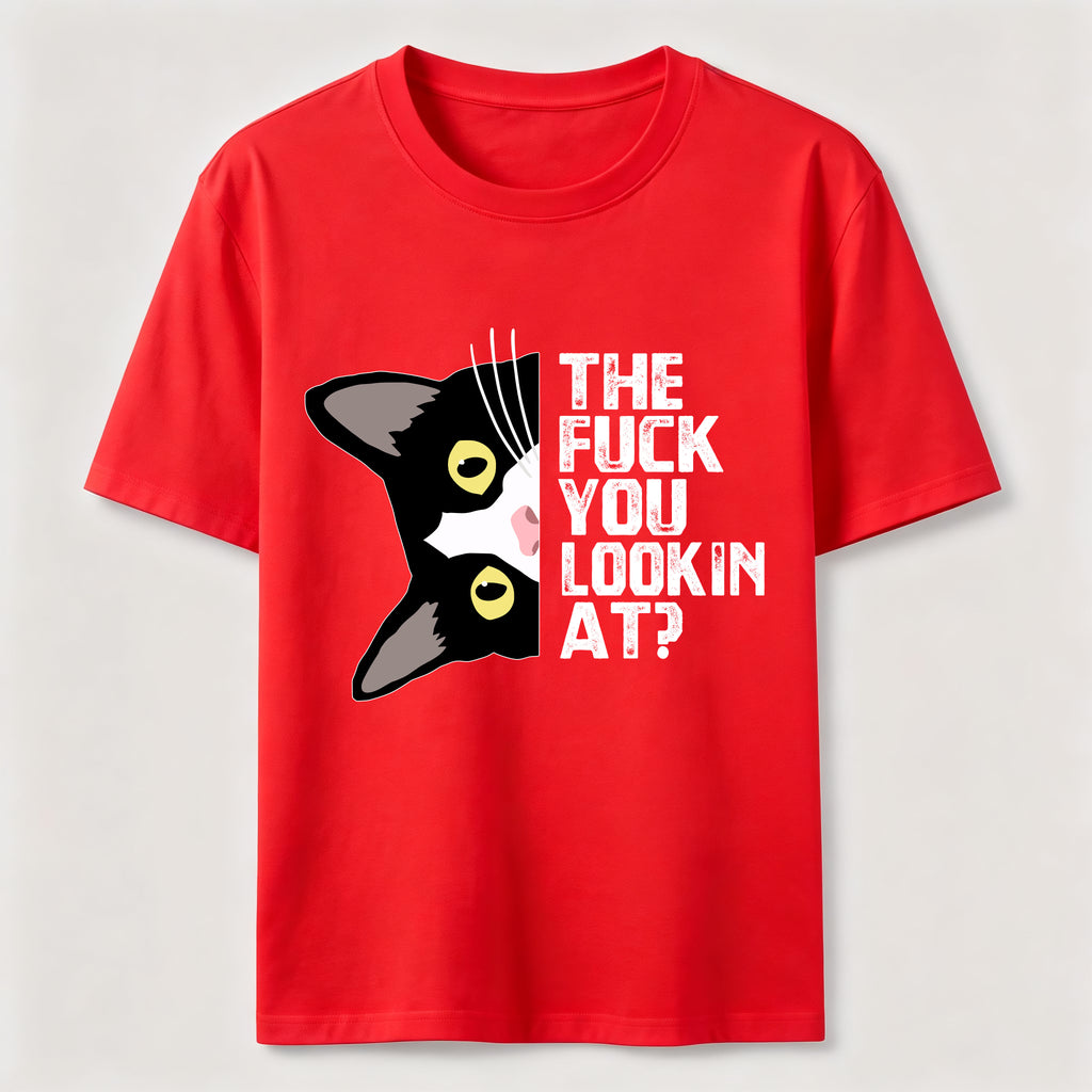 What You Looking At Cat Classic T-Shirt