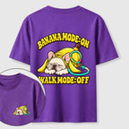 Banana Mode French Bulldog Classic T-Shirt（Two Sided Print）