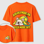Banana Mode French Bulldog Classic T-Shirt（Two Sided Print）
