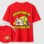 Banana Mode French Bulldog Classic T-Shirt（Two Sided Print）