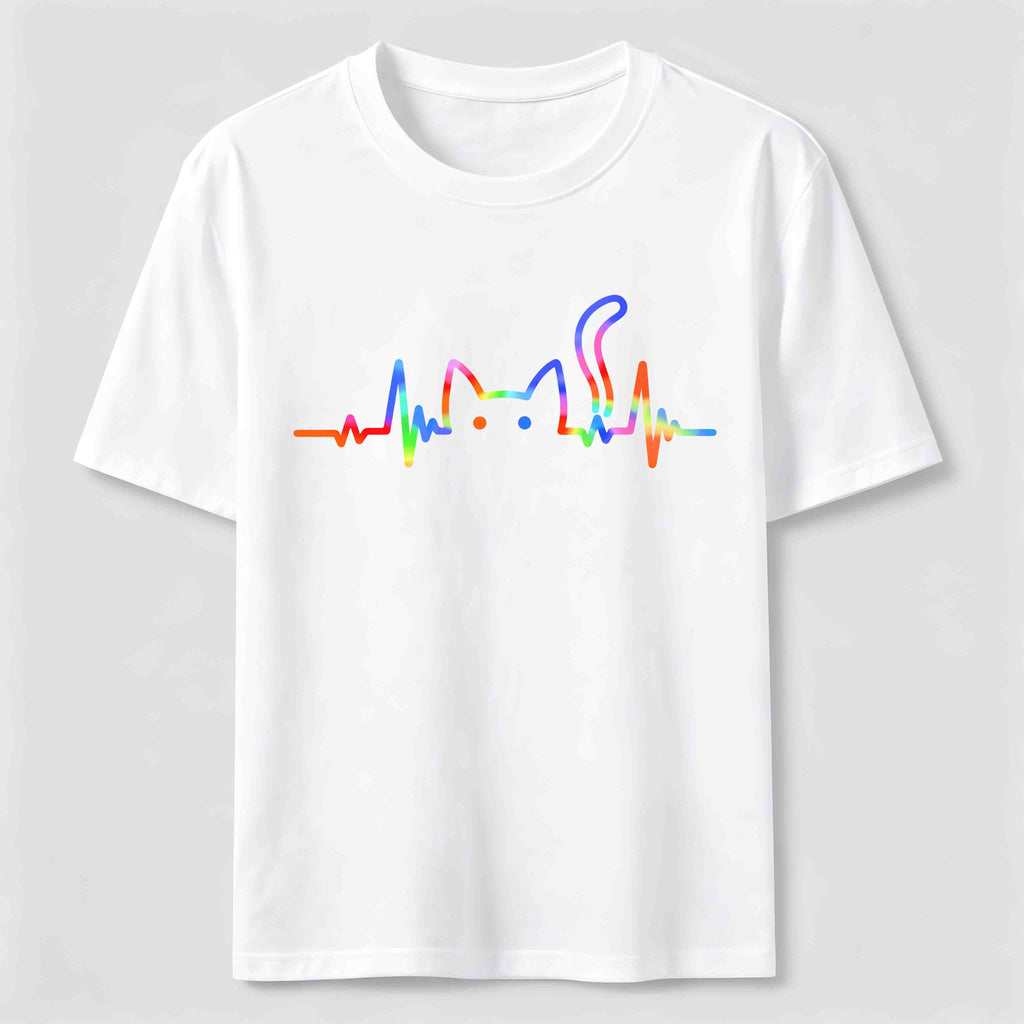 Cat Heartbeat Classic T-Shirt