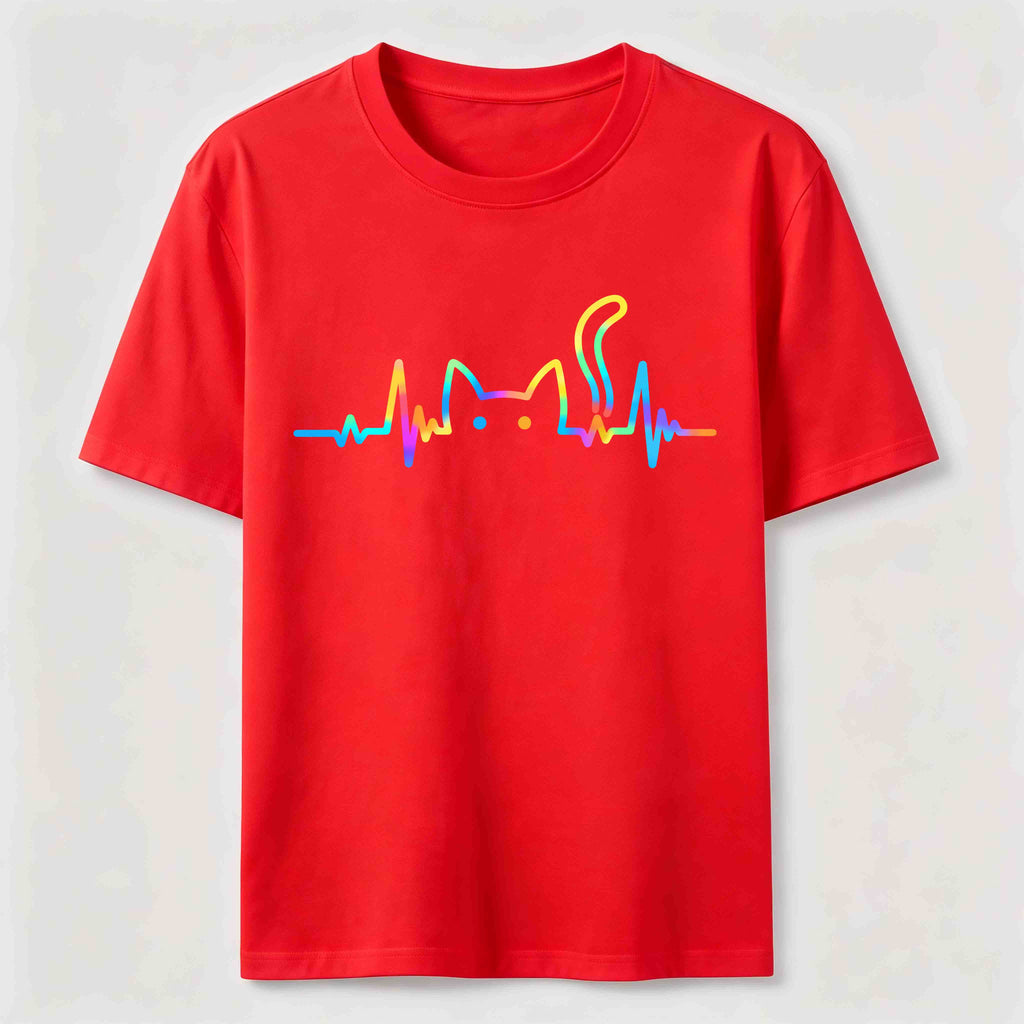 Cat Heartbeat Classic T-Shirt