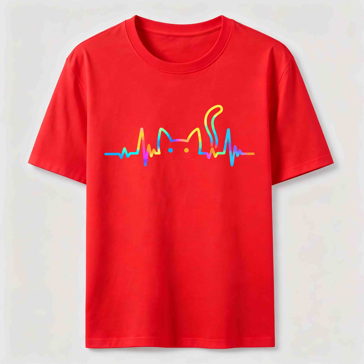 Cat Heartbeat Classic T-Shirt