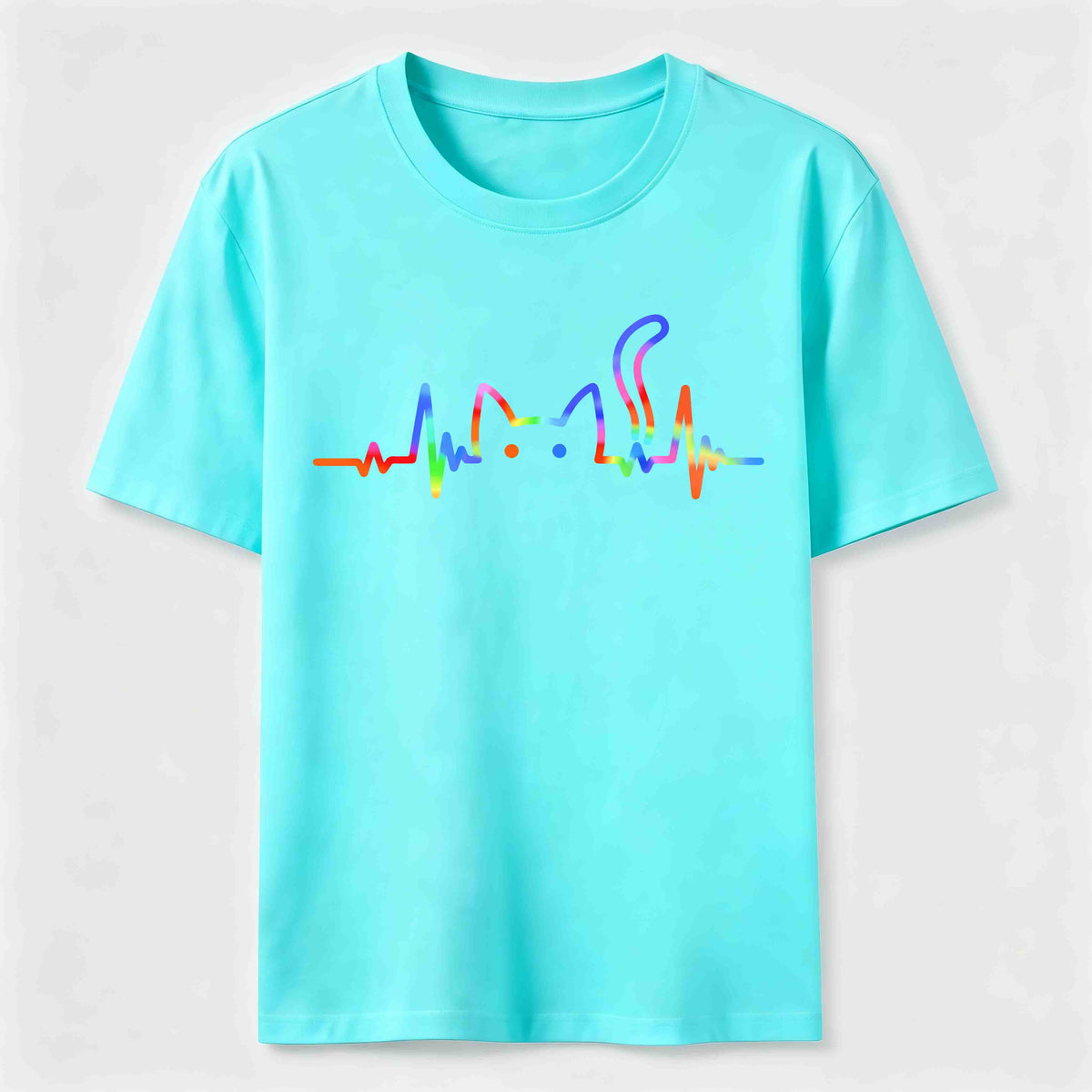 Cat Heartbeat Classic T-Shirt
