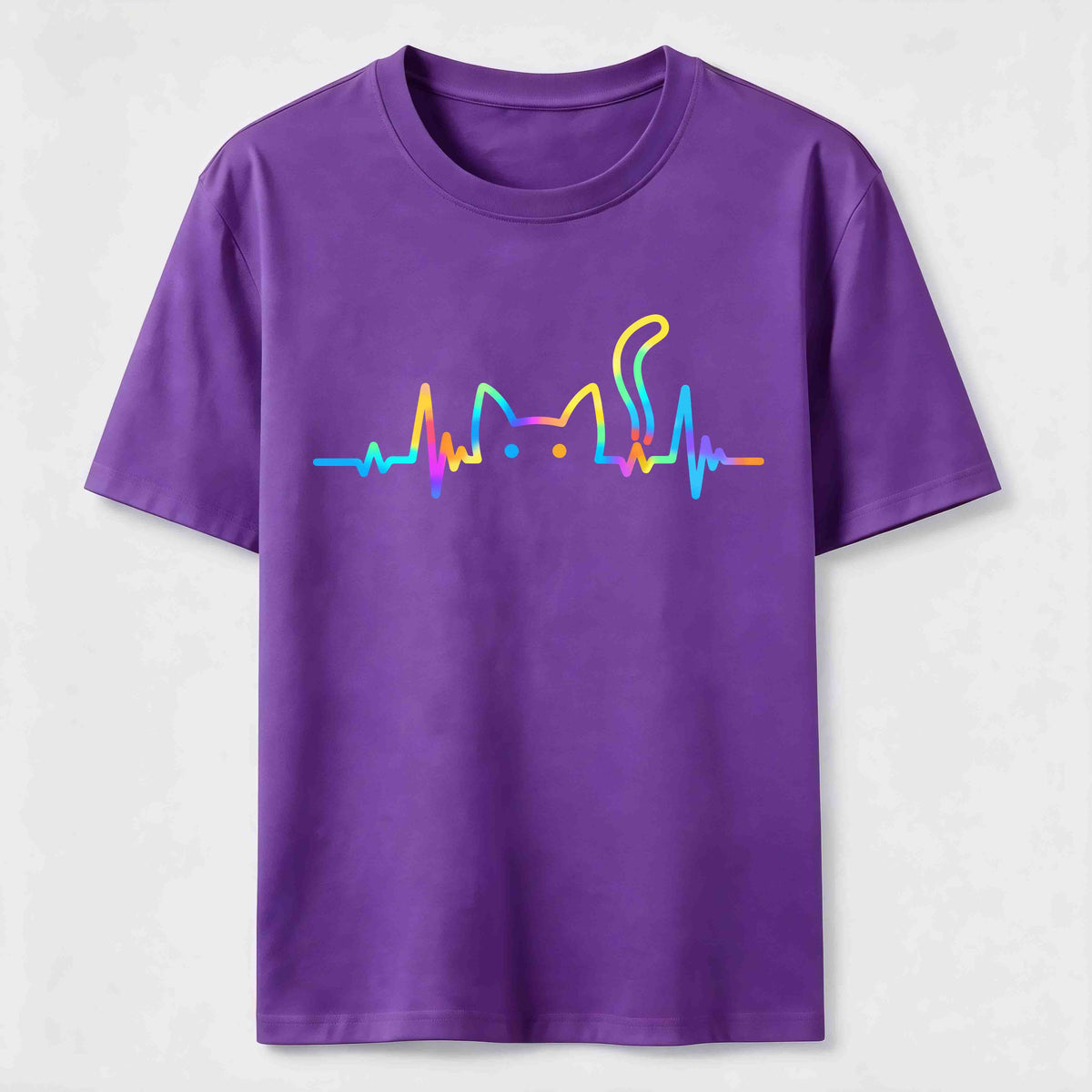 Cat Heartbeat Classic T-Shirt