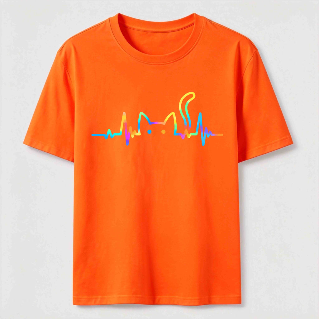 Cat Heartbeat Classic T-Shirt