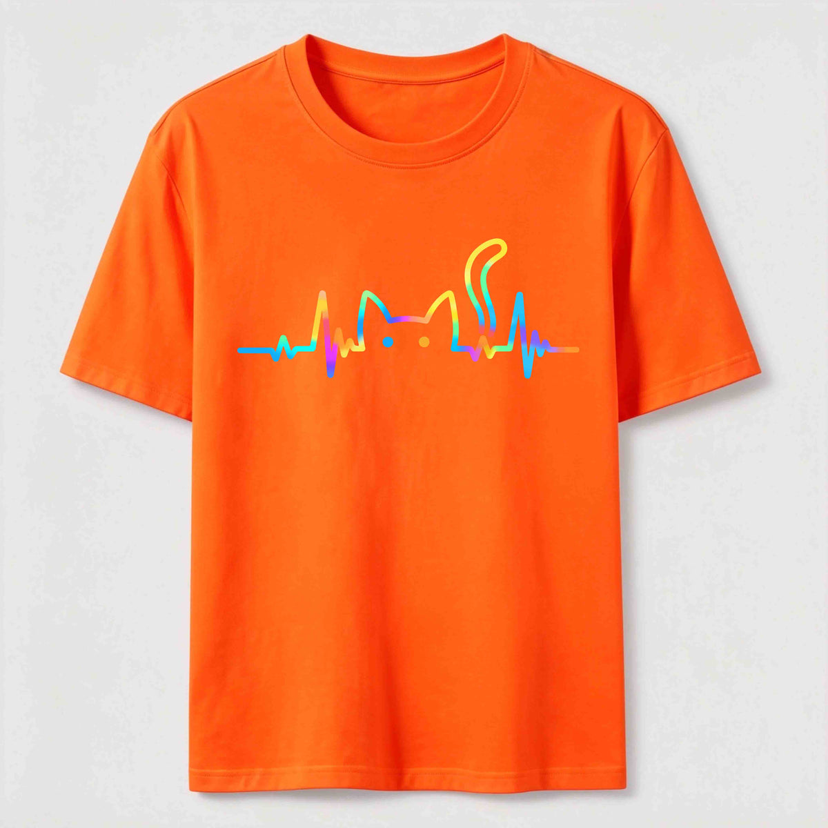 Cat Heartbeat Classic T-Shirt