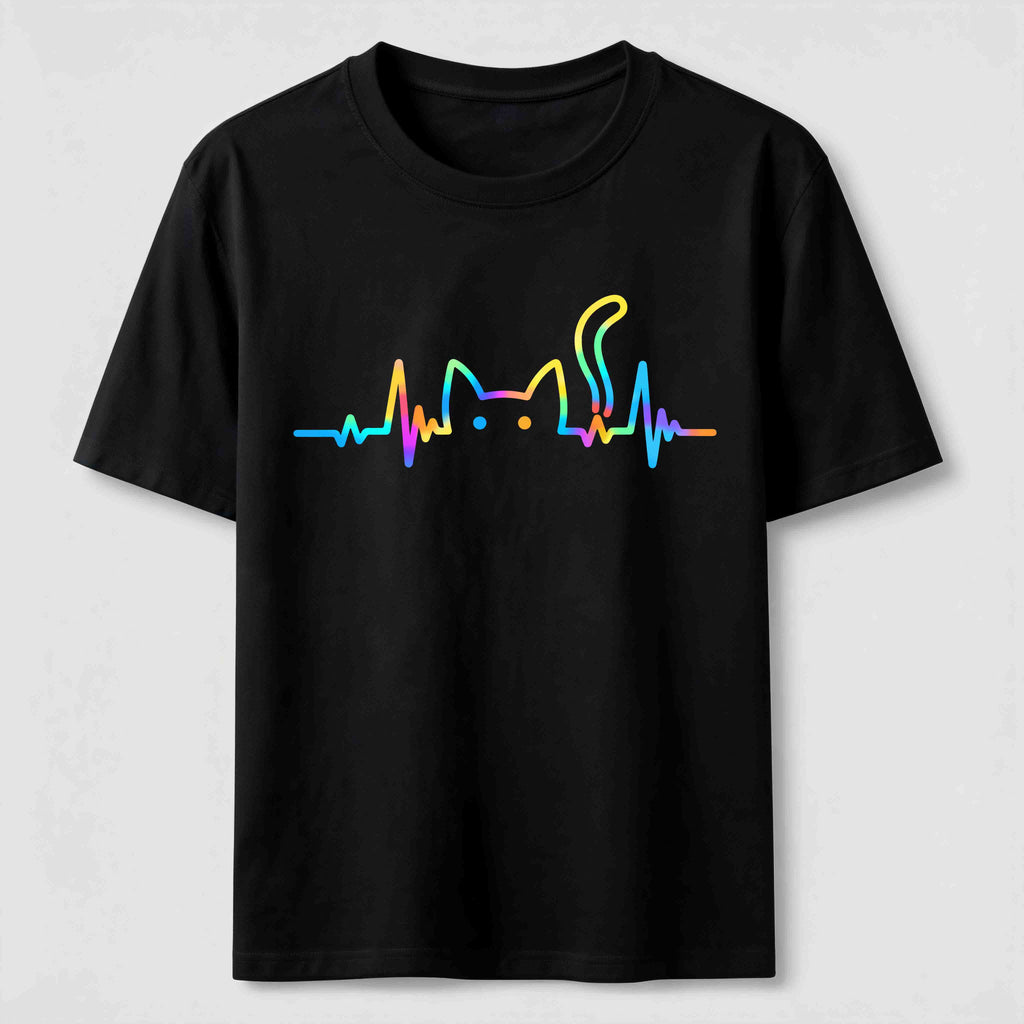 Cat Heartbeat Classic T-Shirt