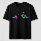 Cat Heartbeat Classic T-Shirt