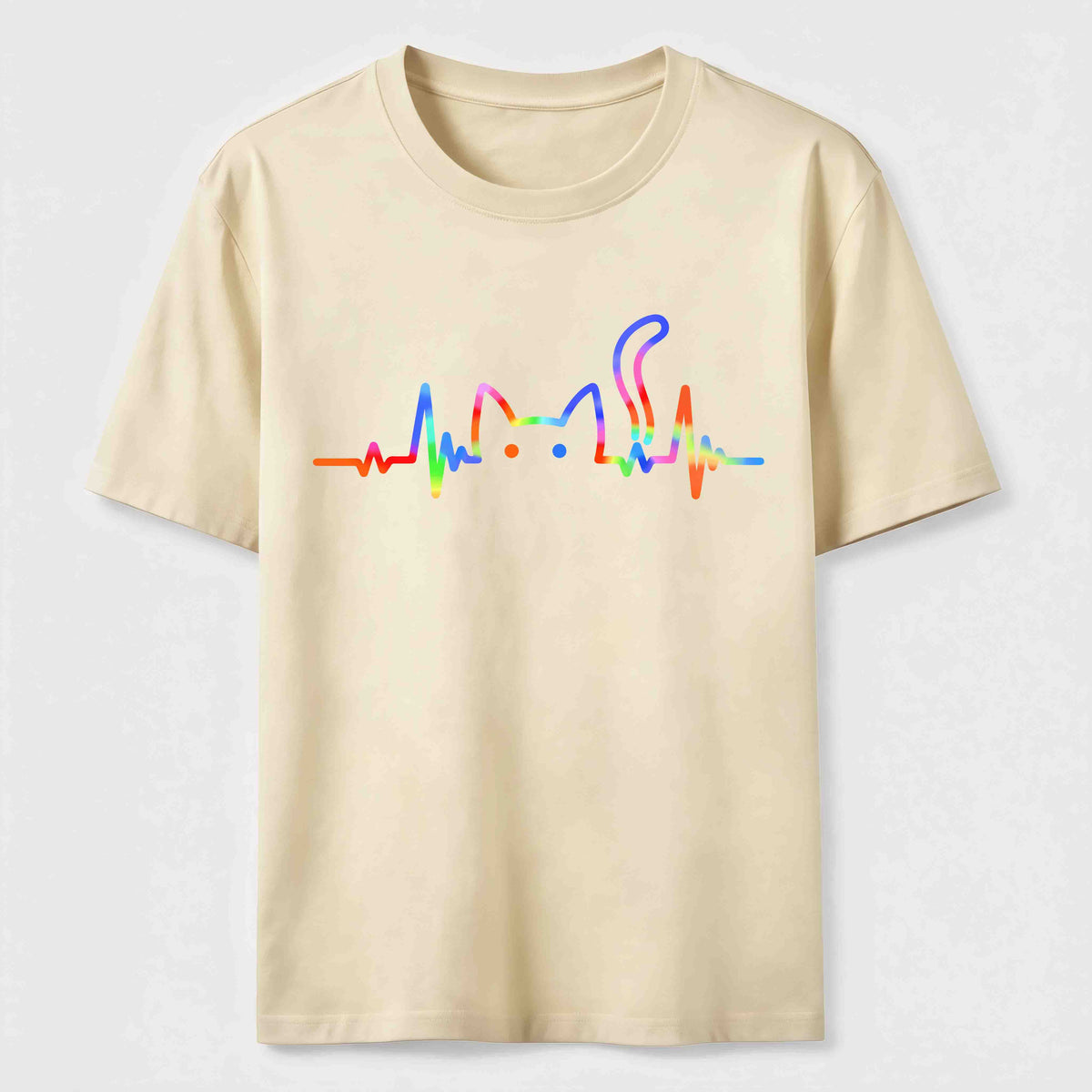 Cat Heartbeat Classic T-Shirt