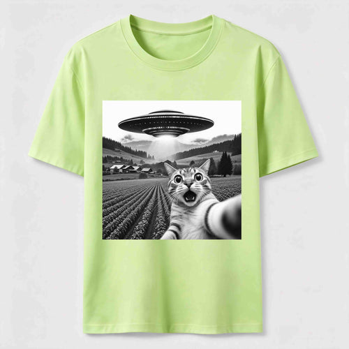 Alien Selfie Cat Classic T-Shirt