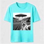Alien Selfie Cat Classic T-Shirt