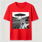 Alien Selfie Cat Classic T-Shirt