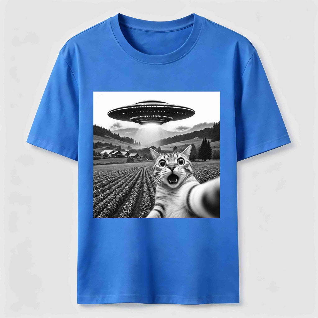 Alien Selfie Cat Classic T-Shirt