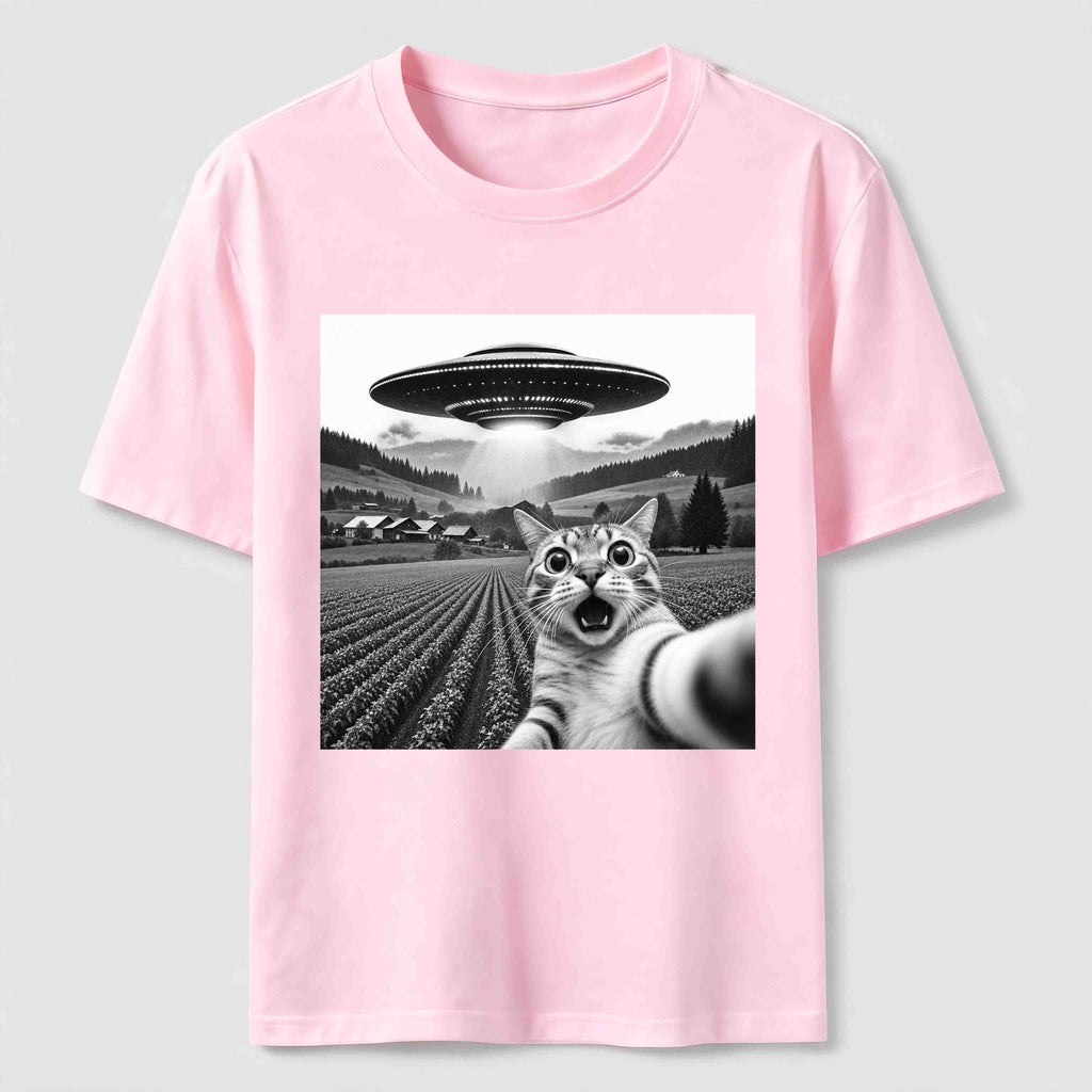 Alien Selfie Cat Classic T-Shirt