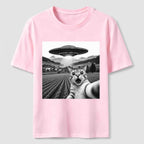 Alien Selfie Cat Classic T-Shirt