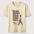 Read Books Walk Dogs Classic T-Shirt