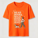 Read Books Walk Dogs Classic T-Shirt