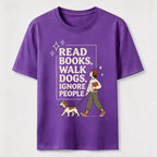 Read Books Walk Dogs Classic T-Shirt