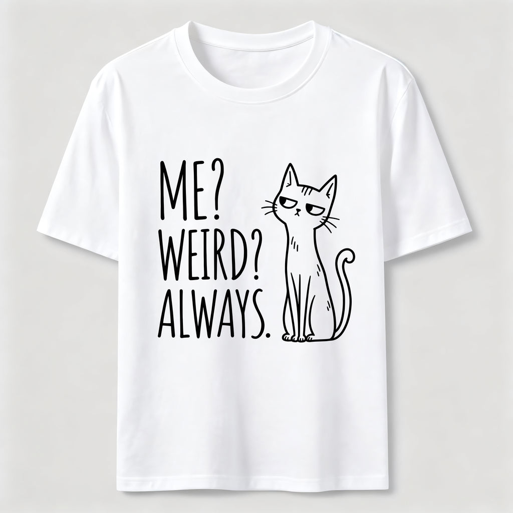 Me Weird Always Cat Classic T-Shirt