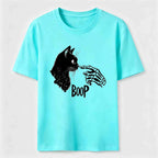 Skeleton Hand Cat Boop Classic T-Shirt